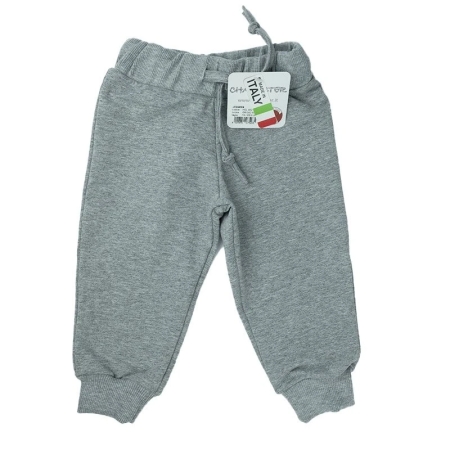Pantaloni neonato grigi Tutto per i Bambini
