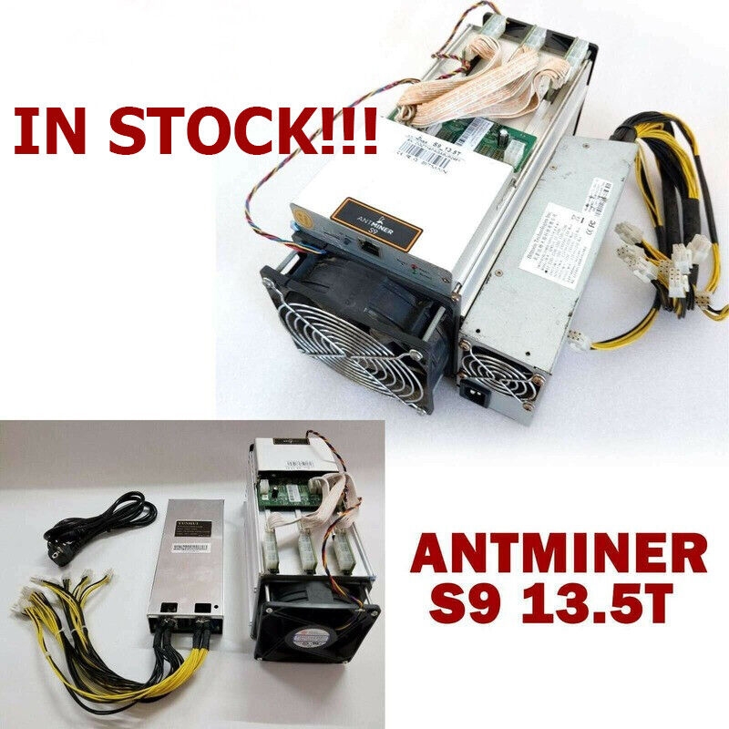Asic Antminer S9 13.5T SHA256 Psu Veicoli Industriali