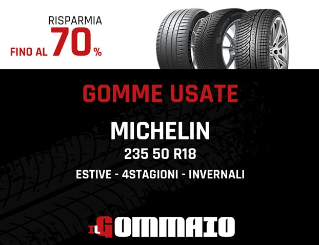 Gomme Usate 235 50 R18 97H Michelin come nuove Veicoli Industriali